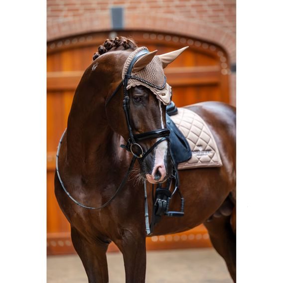 Čabraka na uši Equestrian Stockholm Line Champagne Kolekce 2026