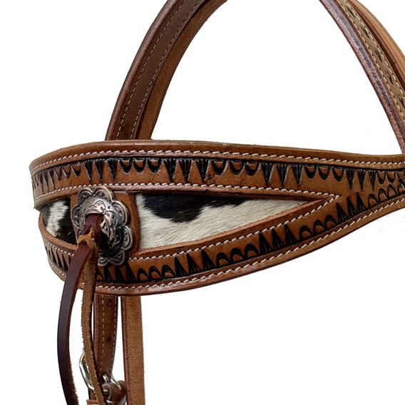 *W* Uzdečka westernová Cassini Cow