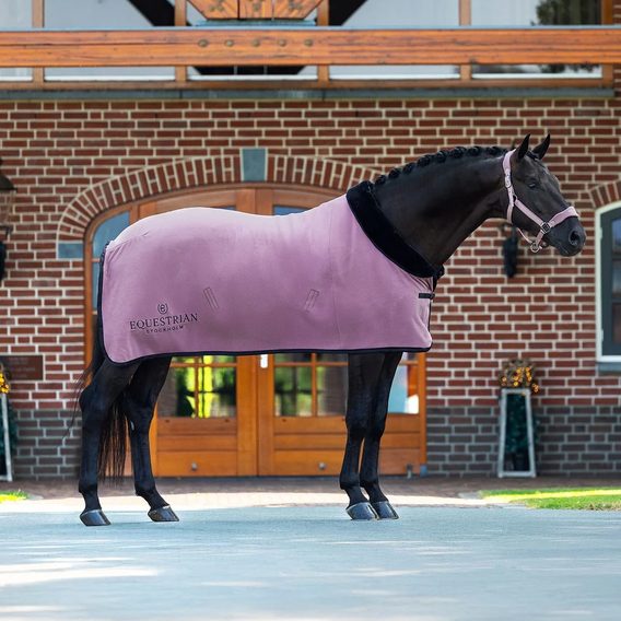 Ohlávka Equestrian Stockholm Anatomic Fleece Blush Kolekce 2026/27