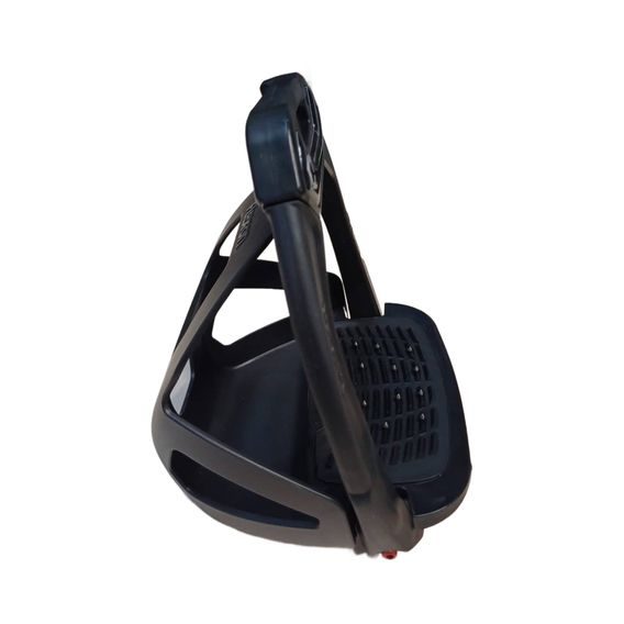 Třmeny bezpečnostní Flex-On Safe-On All Black + With Endurance Cage