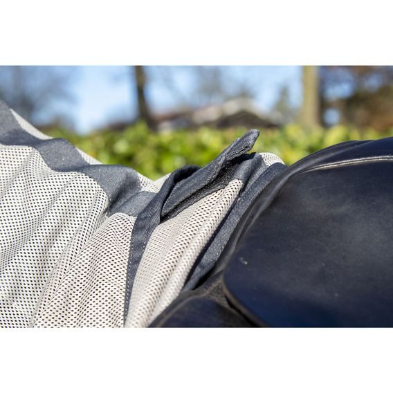 Deka síťovaná HKM jezdecká s odnímatelným krkem Fransen DOPRODEJ