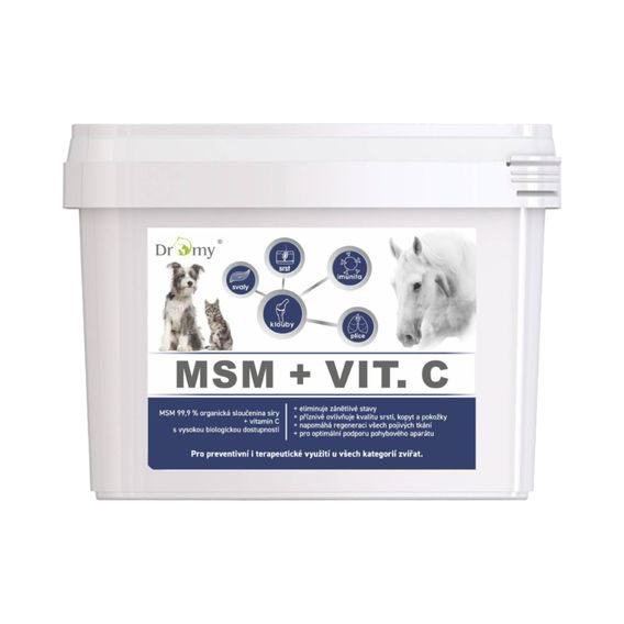 Dromy MSM + vitamín C 5,5 kg AKCE DOPRODEJ