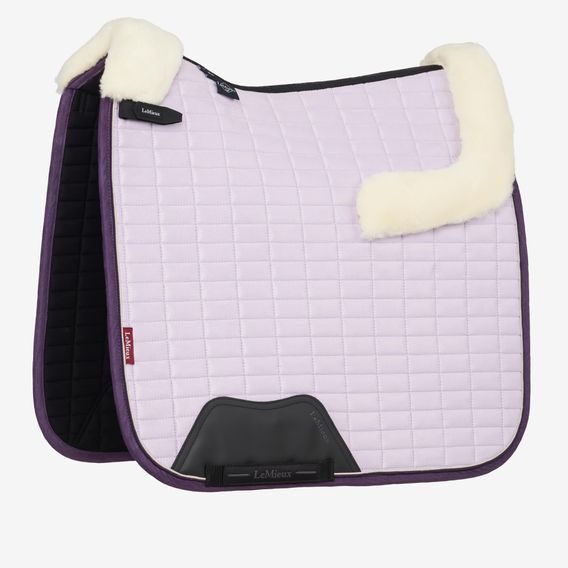 Podsedlová dečka LeMieux Merino+Suede Square Kolekce 2025/26