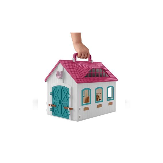 Schleich 42703 - Otevřená stáj „Malá podkova”