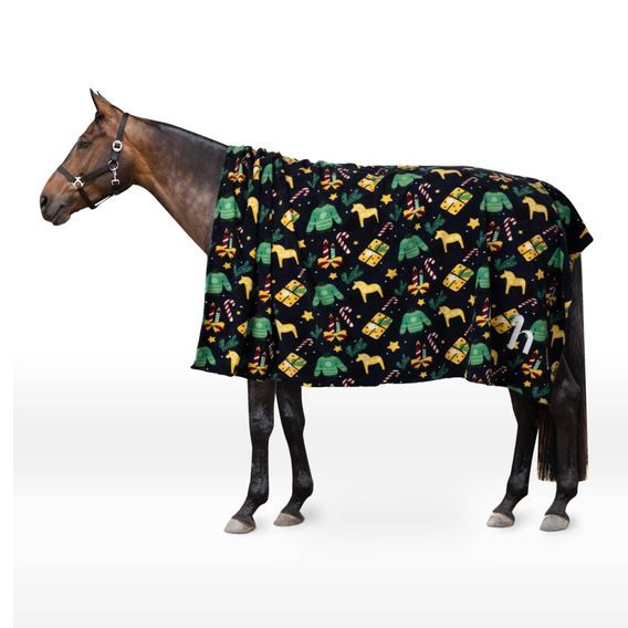 Odpocovací deka Horze Christmas Throw Kolekce 2025/26