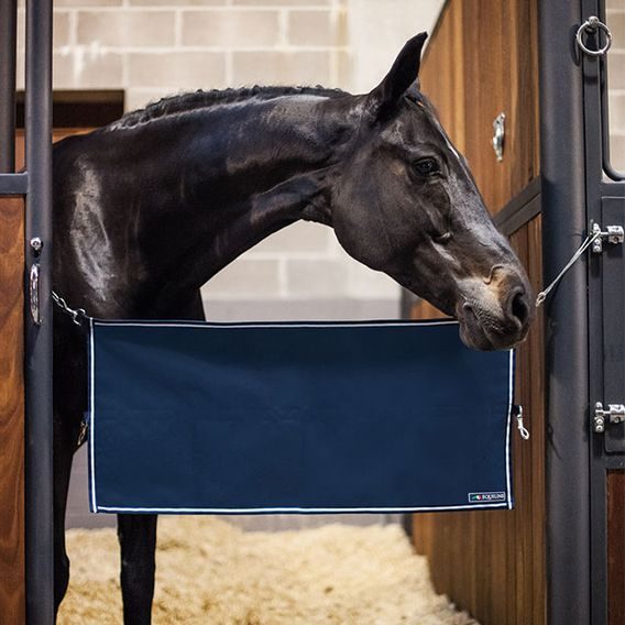 Závěr dveří závodního boxu Equiline modrý DOPRODEJ