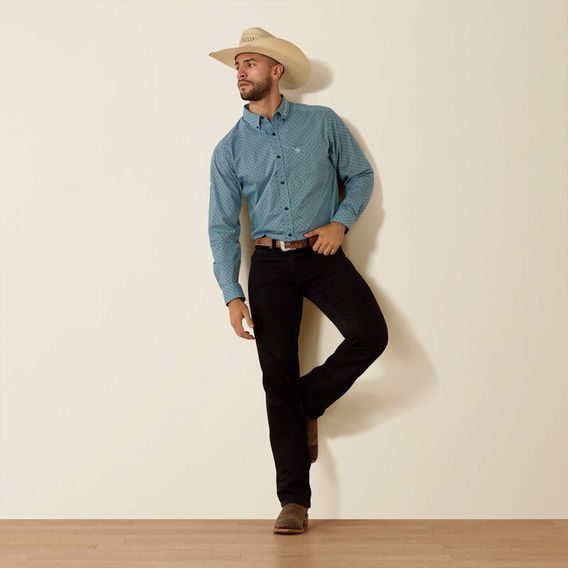 *W* Košile Ariat® MNS Team Jansen Fitted pánská Kolekce 2025/26