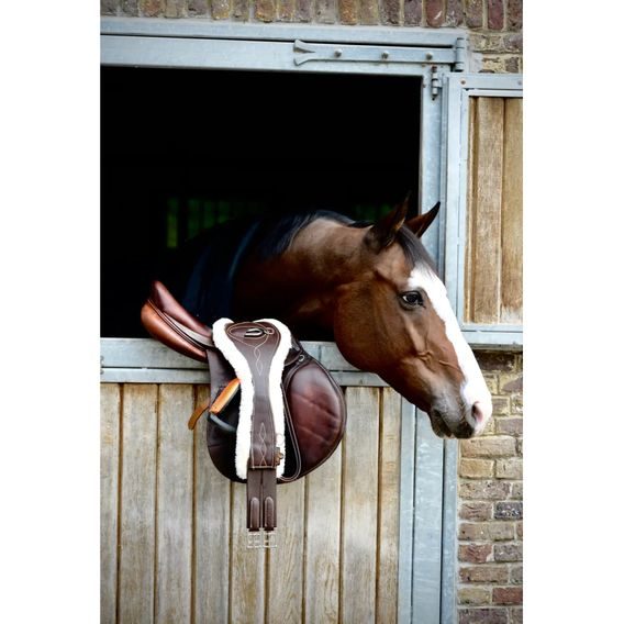 Podbříšník Kentucky kožený anatomický 42406 s beránkem