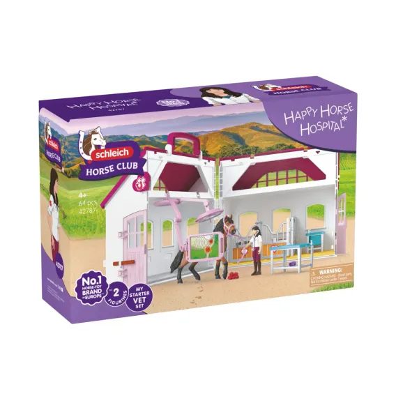 Schleich 42787 - Klinika pro koně - Zdravá kopyta