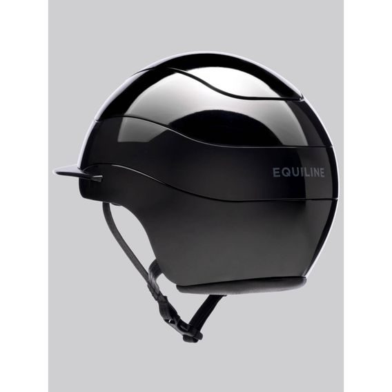 Jezdecká helma Equiline Xanto Mettalic Logo