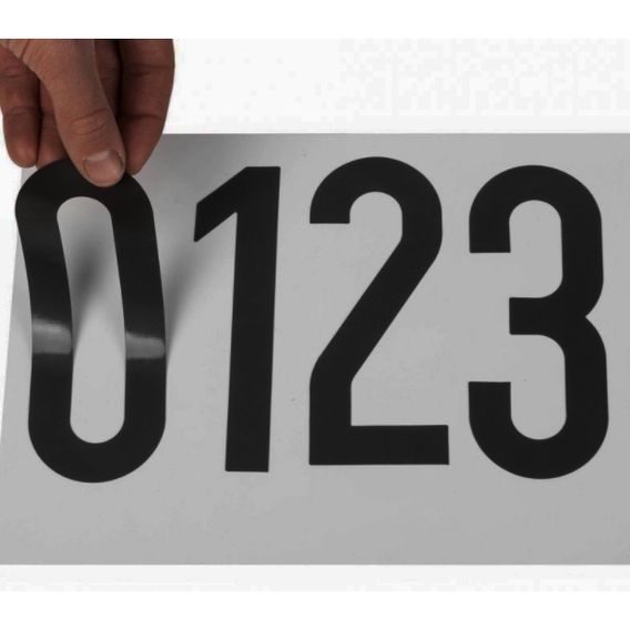 Sada startovních číslic LeMieux Magnetic number pack DOPRODEJ