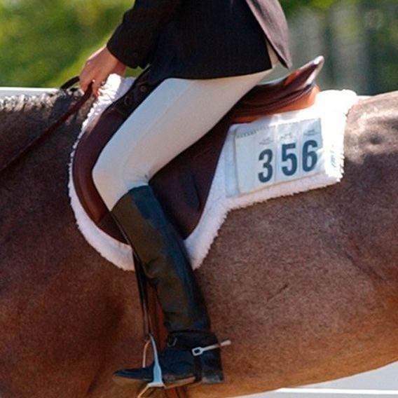 *W* Podsedlová deka Dura-Tech EZ View Pad with Non-Glare Number pockets