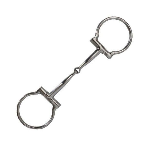 *W* Déčko lomené D-Ring Snaffle Bit 5" 12,7cm