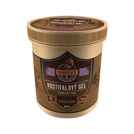Topvet Kostivalový gel pro koně 500ml NEW