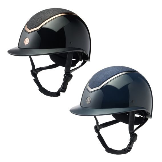 Jezdecká ochranná helma EQx by Charles Owen Kylo Sparkly Wide peak