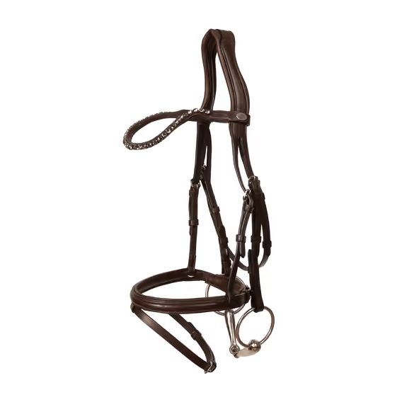 Uzdečka Dy'on Medium Flash Noseband Bridle Soft SO-10004