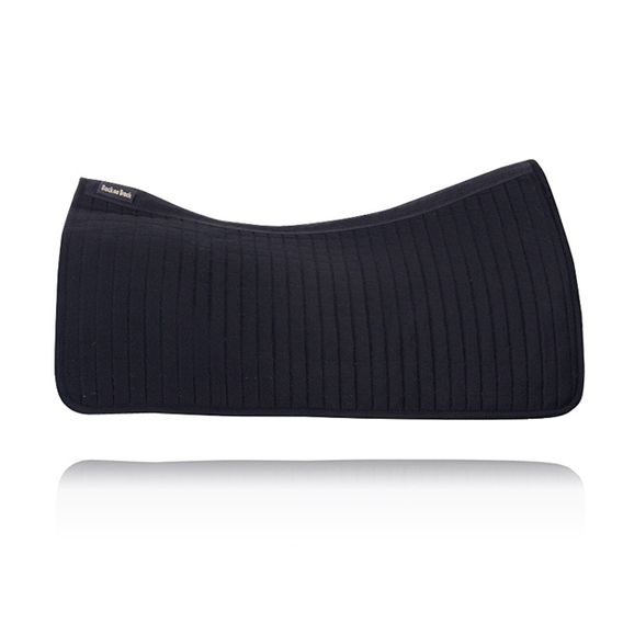 *W* Podsedlová deka Back on Track Western černá DOPRODEJ