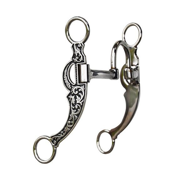 *W* Páka Western Correction Bit Floral 5" (12,7cm)