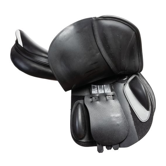 Sedlo skokové Prestige PARIS EQS 1834 vlna černá A+2 L SLEVA-25% lehce použité