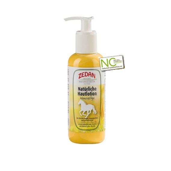 Zedan přírodní hojivé mléko pro intenzivní péči o kůži Natürliche Hautlotion lahvička s dávkovačem 250ml