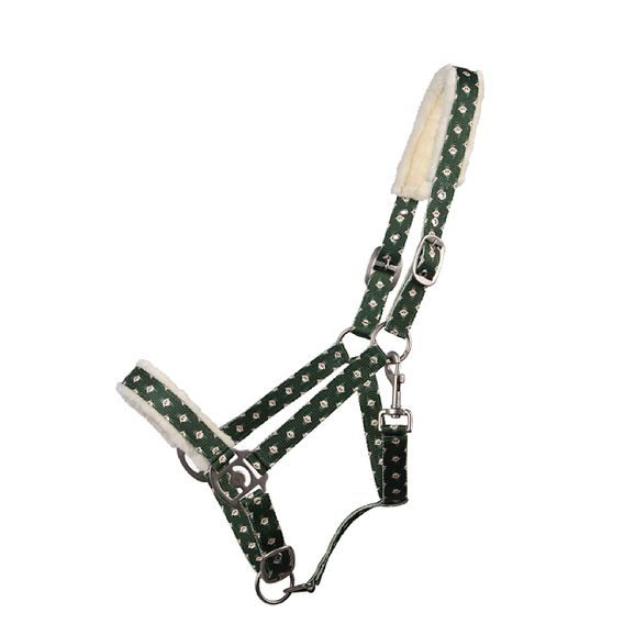 Ohlávka nylon QHP Christmas