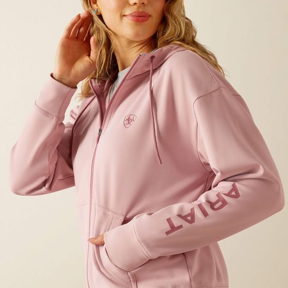 *W* Mikina Ariat Breeze Ful Zip Hood dámská
