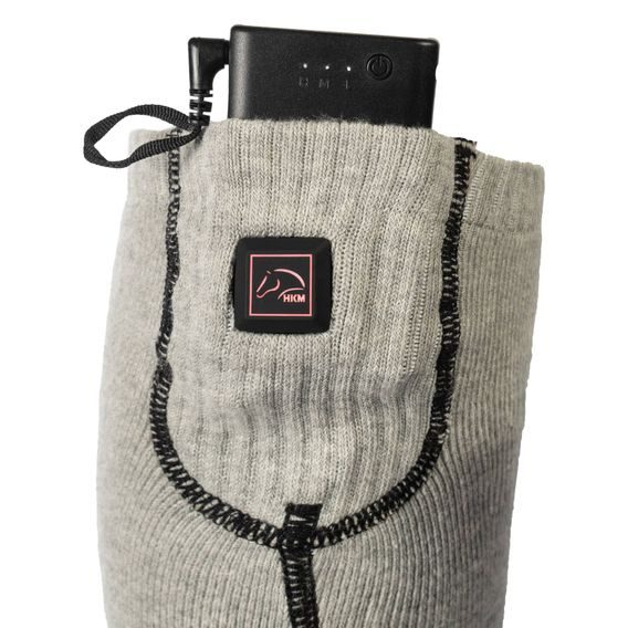 Jezdecké podkolenky HKM Keep Warm vyhřívané + baterie