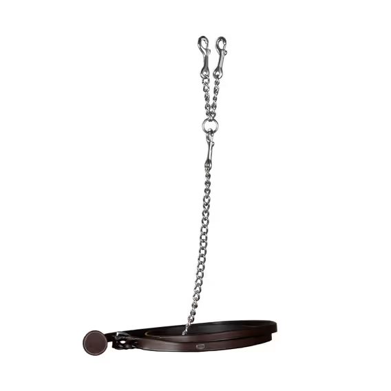 Vodítko Dy'on Working kožené s řetízkem