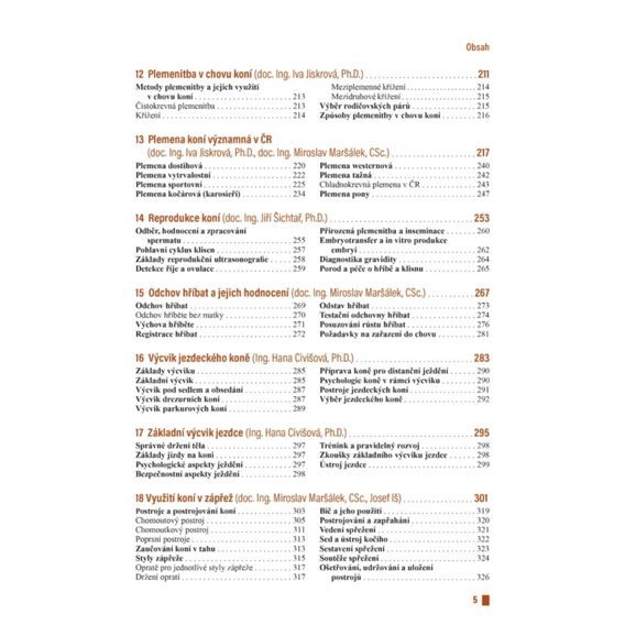 Publ doc. Ing. Miroslav Maršálek, CSc. - Praktický chov koní