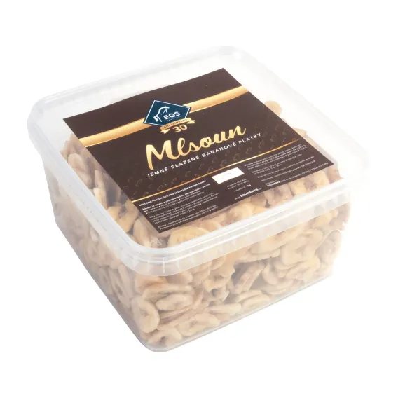 *EQS* Mlsoun sušený banán 0,9 kg