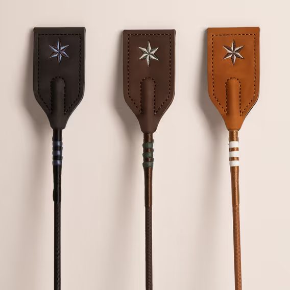Bičík skokový Kentucky Guidance Leather Grip