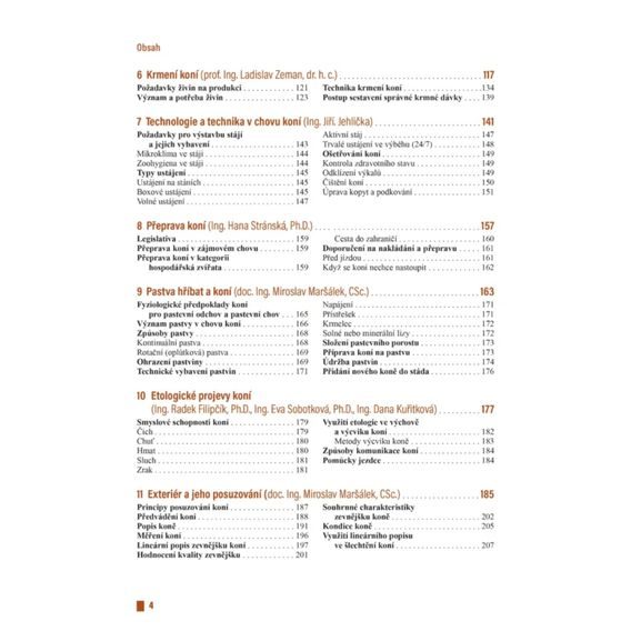 Publ doc. Ing. Miroslav Maršálek, CSc. - Praktický chov koní