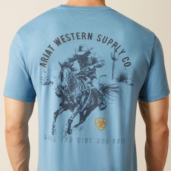 *W* Tričko Ariat® MNS Blazing Saddle pánské Kolekce 2026