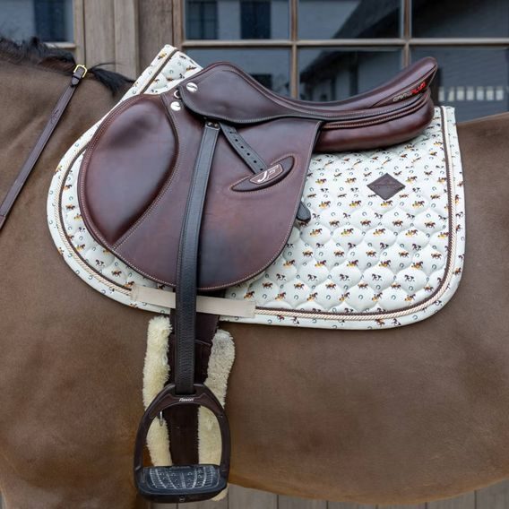 Podsedlová dečka Kentucky Velvet Horse Printing