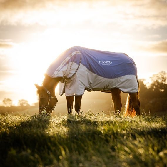 Deka výběhová Horseware Rambo Autumn Series Turnout Disc 0g+100g