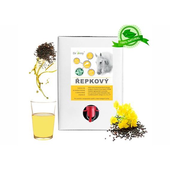 Dromy Řepkový olej s vitamínem E 3 l