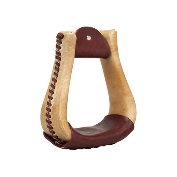 *W* Třmeny westernové Weaver Natural Rawhide 3 1/4''