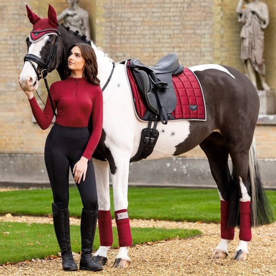 Podsedlová dečka LeMieux Loire Satin Classic Ember Kolekce 2024/25