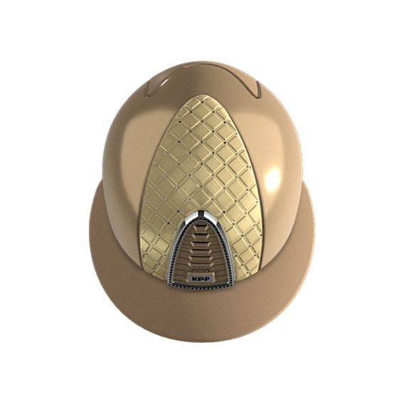 Jezdecká ochranná helma KEP Cromo 2.0 Metal Milano Silvernight SWA