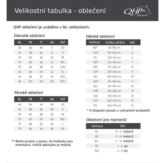 Tričko závodní QHP Djune dětské KOLEKCE 2024