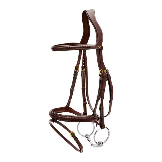 Uzdečka Dy'on Plaited Flash Noseband DYAOAK