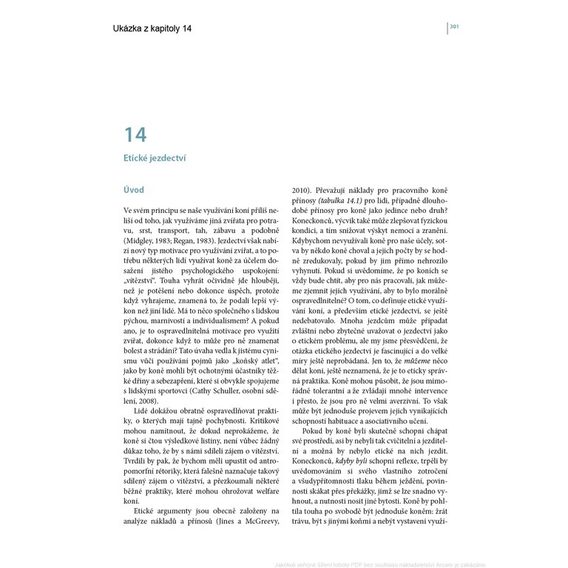 Publ McGreevy a kol. - Equitation science - Teorie učení a etický výcvik koní