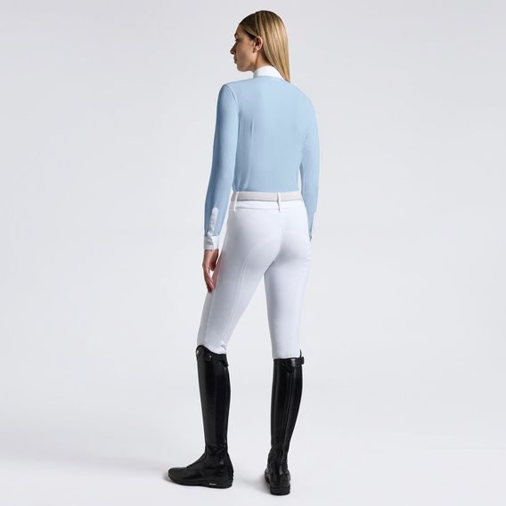 Závodní tričko Cavalleria Toscana Pleated Bib Jersey dl. rukáv dámské Kolekce 2025