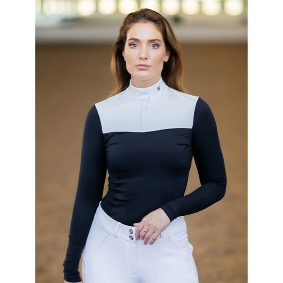 Tričko závodní Equestrian Stockholm Refined s dl. rukávem D Kol. 2023/24