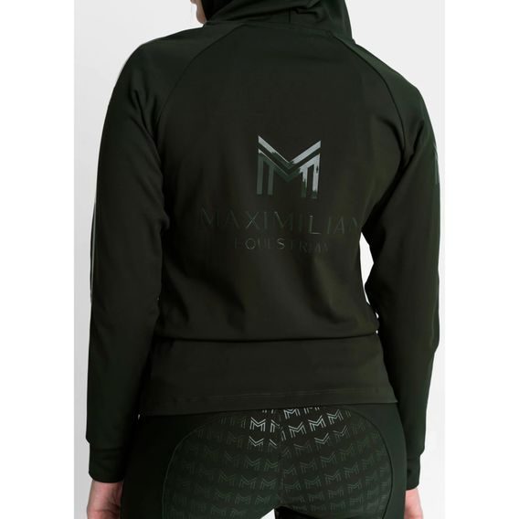 Mikina Maximilian Equestrian Reflection Zip Hoodie dámská KOLEKCE