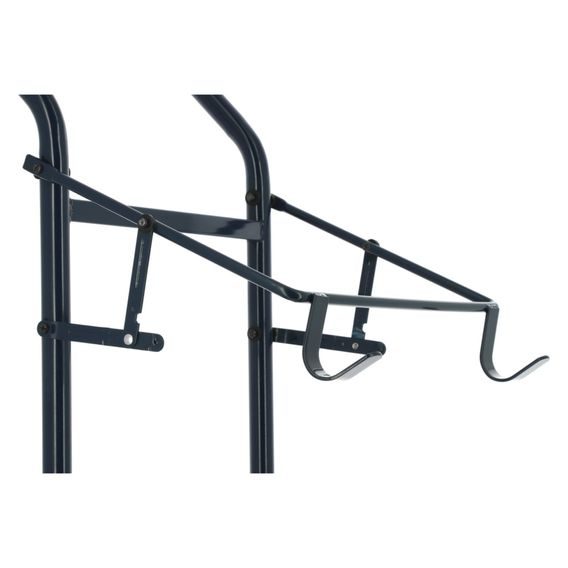 Vozík na sedla do stáje tmavě modrý