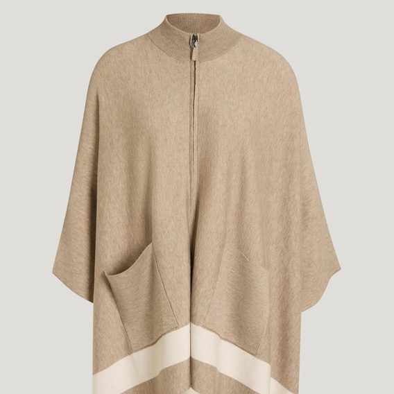 Pončo Tommy Hilfiger Equestrian Greenwood dámské Kolekce 2026/27