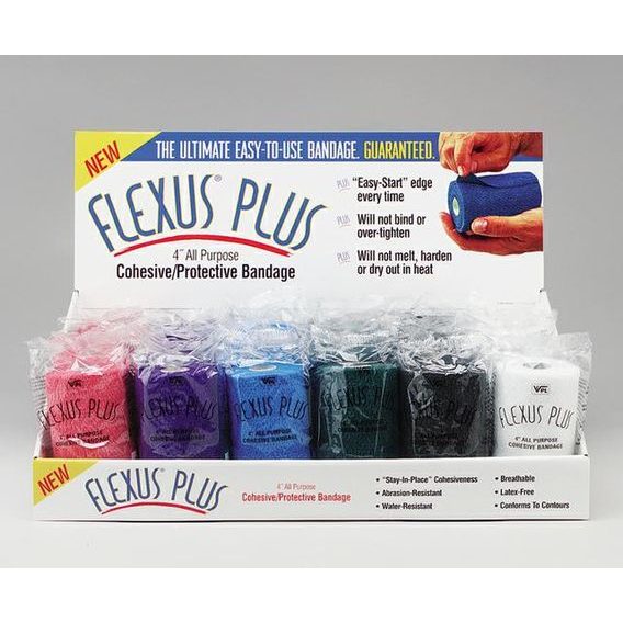 Elastická bandáž/obinadlo Flexus Plus 10cm x 4,5m 1ks