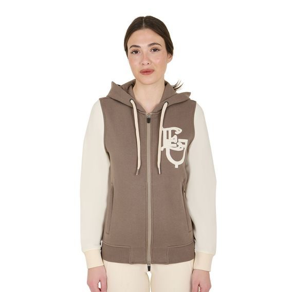 Mikina Equestro Bicolor Hoodie dámská Kolekce 2025/26