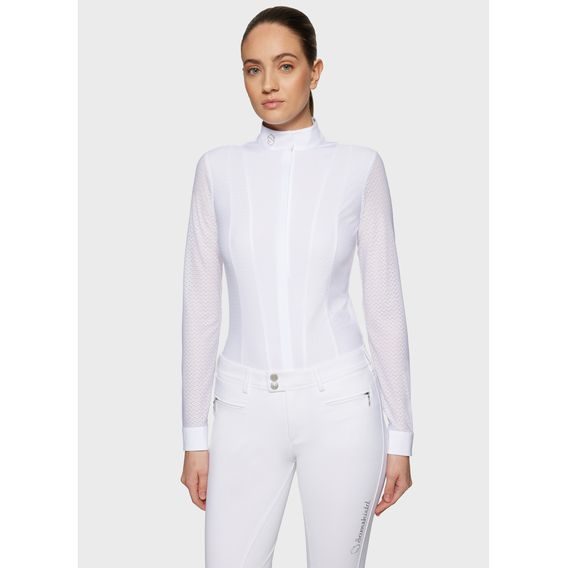 Tričko závodní Samshield Marina s dlouhým rukávem dámské Kolekce 2026